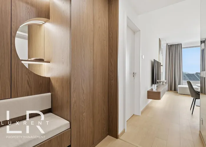 Skypark Elite Suite, View ,free Parking Lejlighed Bratislava